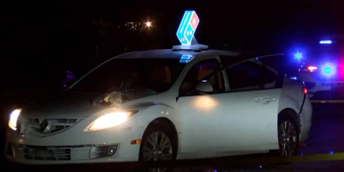 Domino’s Driver Fights Back After Being Robbed and Pepper Sprayed