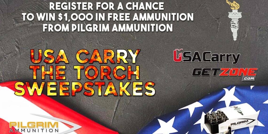 Win $1,000 Worth of Ammo from USA Carry, GetZone and Pilgrim Ammo