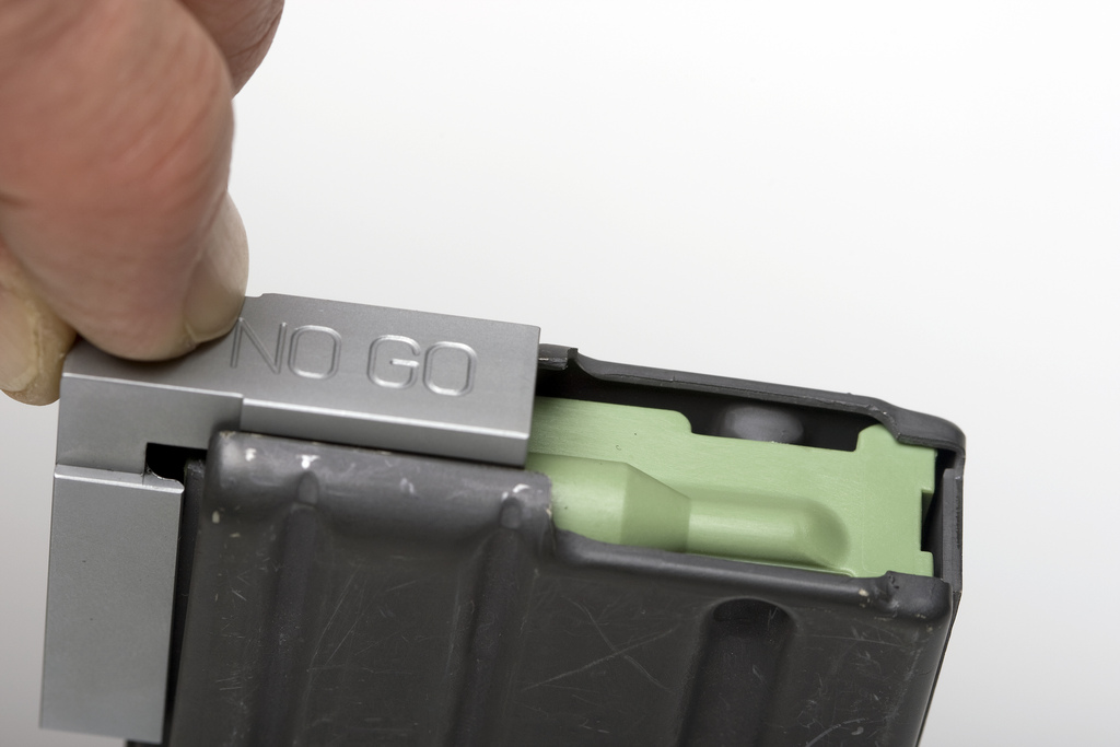 Inspecting AR-15 Magazine
