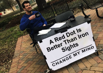 Why A Red Dot Is Better Than Iron Sights, According To Science