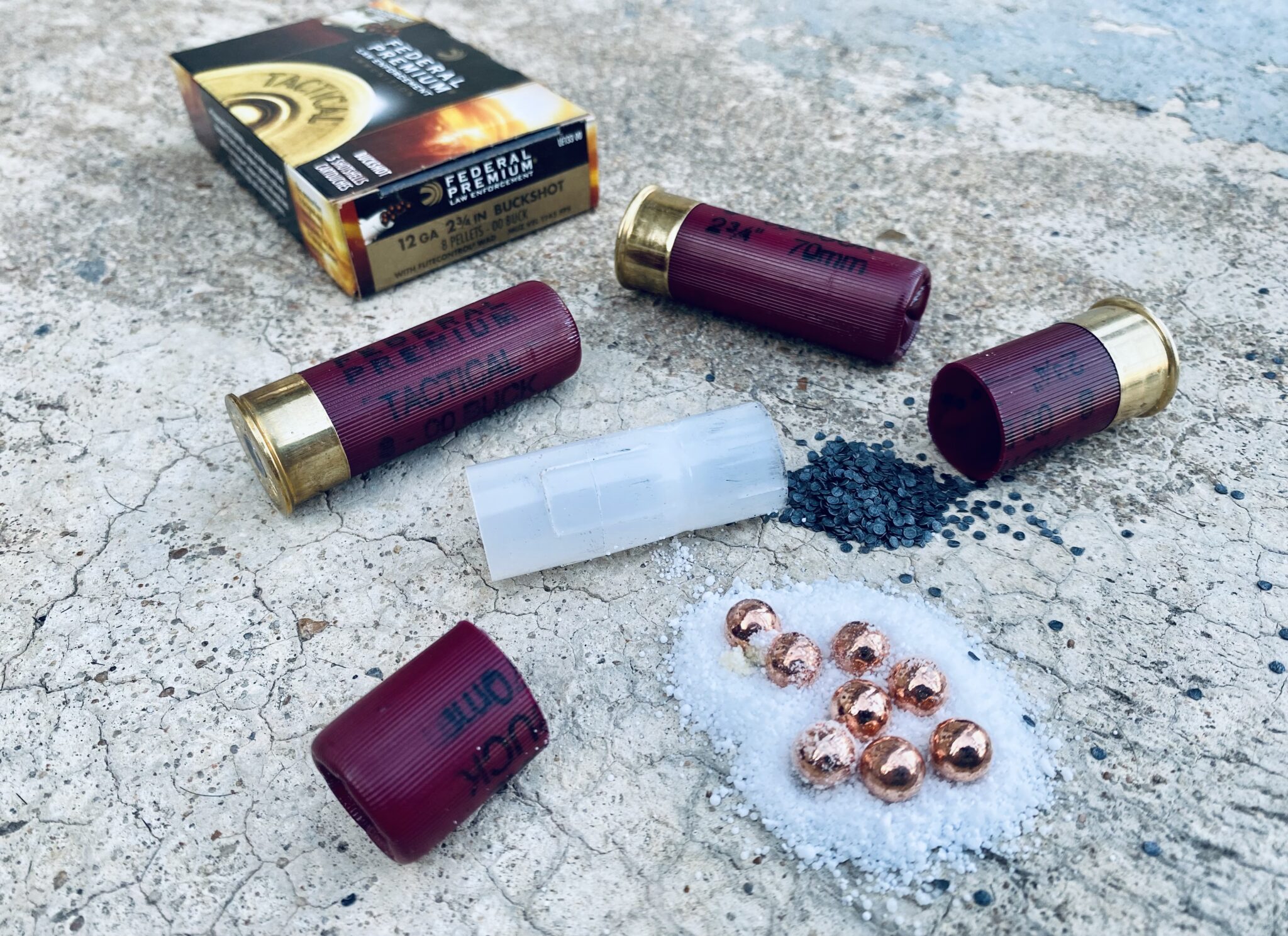 The King of Defensive 00 Buckshot Federal's 8 Pellet FLITECONTROL