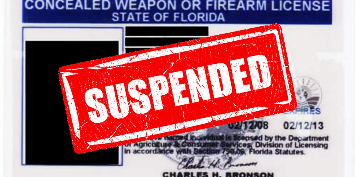 CCW Permits Suspended for 22 Florida Individuals in Capitol Riot