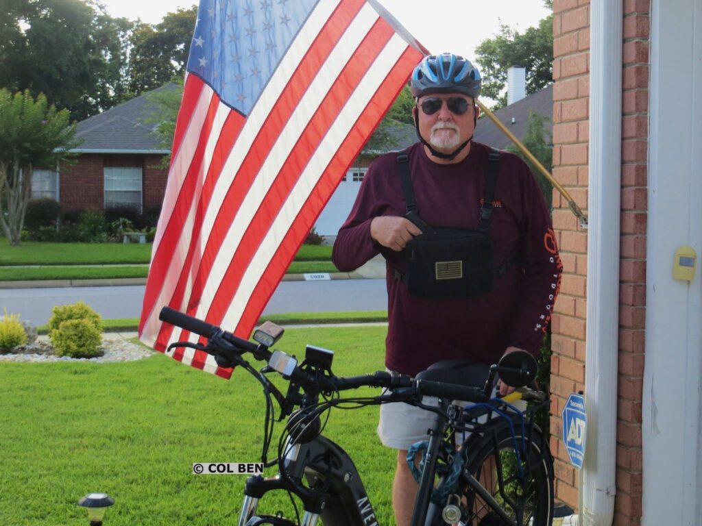 When Biking, On-the-Body Concealed Carry is the Best Choice