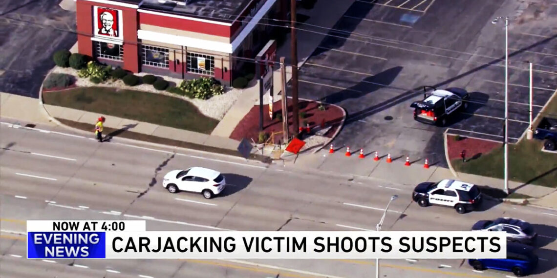 Carjacking Victim w/ CCW Fires On Two Teens As They Drive Away