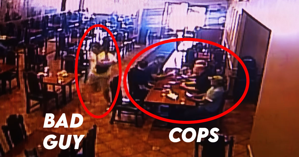 Shooting Suspect Arrested After Running into Restaurant Full of Police