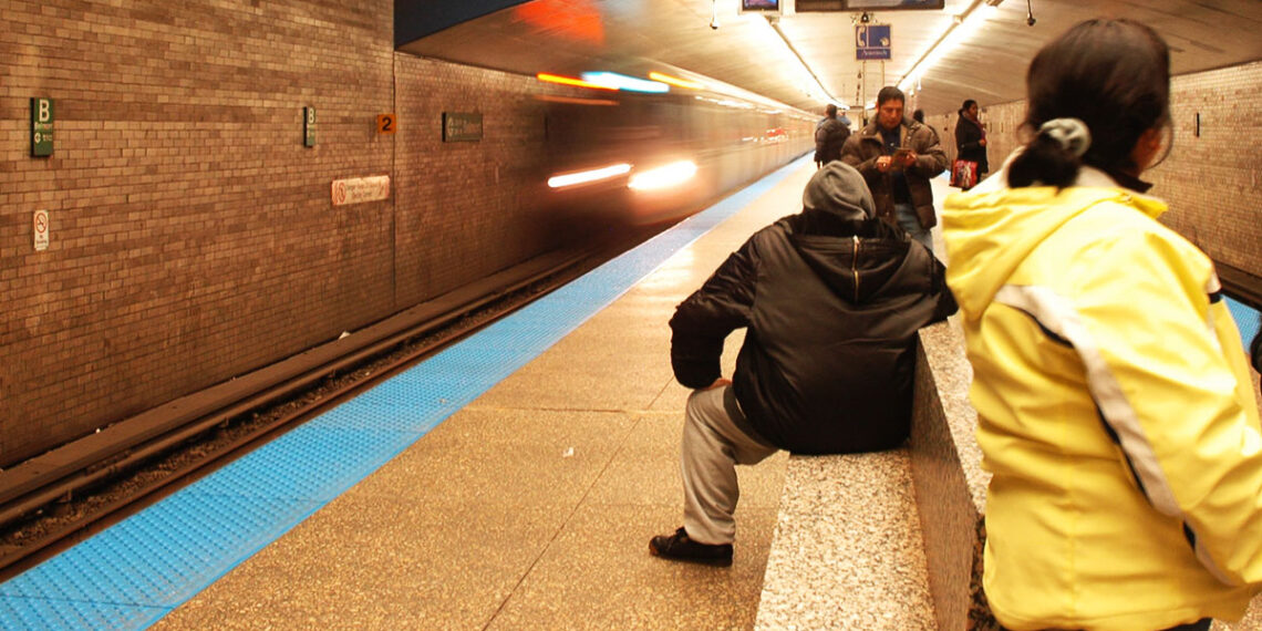 Chicago Man Fires at Subway Wall During Rush Hour