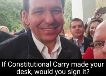 Will Florida Governor Sign a Constitutional Carry Bill? "Of Course", He Says.