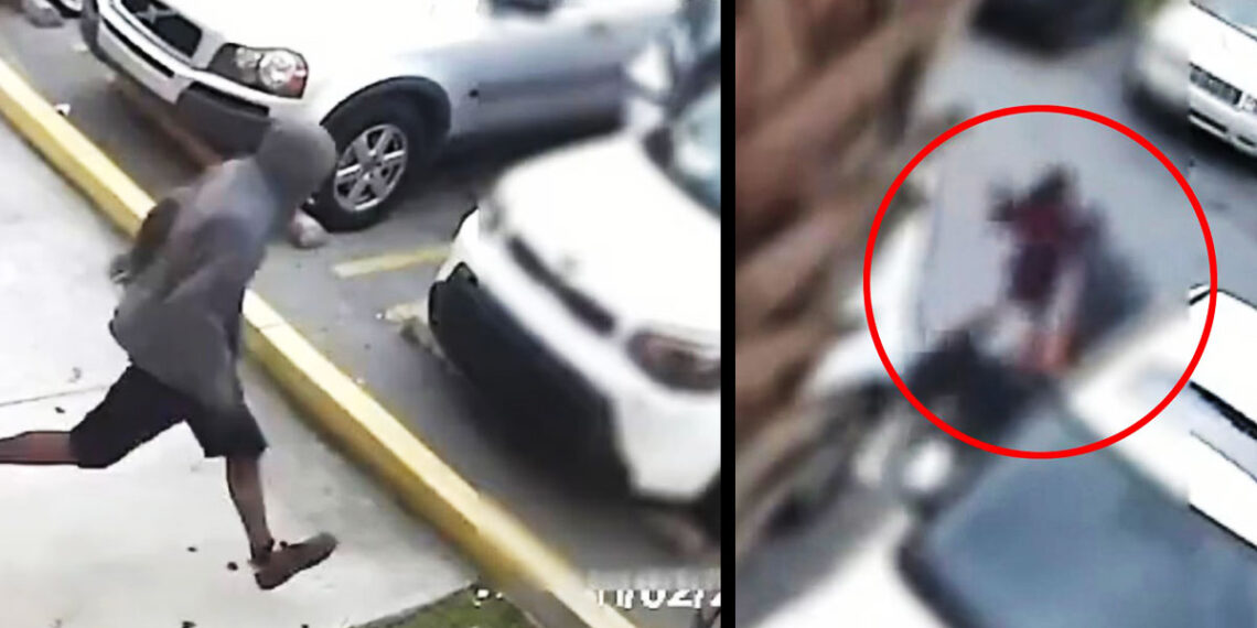 Watch 9-Year-Old Punch Mom's Attacker in the Face