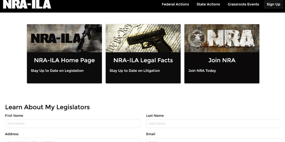 Stay Informed: NRA-ILA Launches New Action Center
