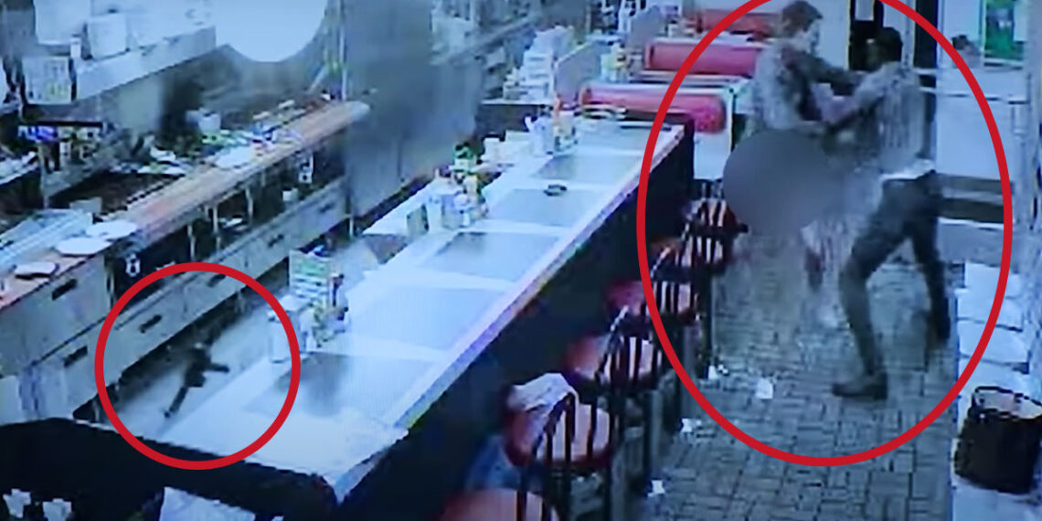 New Video Emerges From 2018 Nashville Waffle House Mass Shooting, Shows Bystander Tackle Gunman And Stop Attack