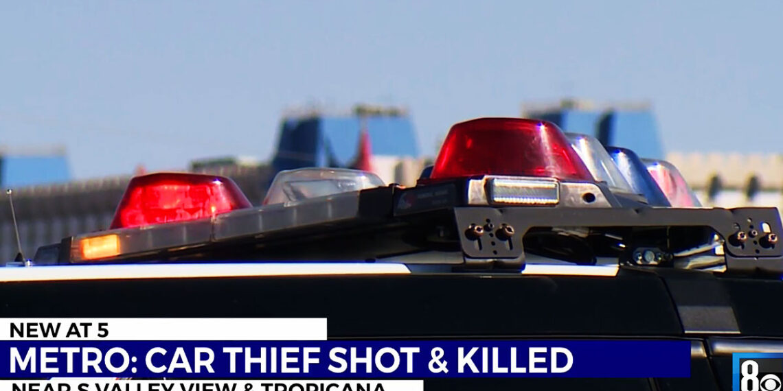 Las Vegas Man Shoots Carjacker In Head as He Attempts to Drive Off