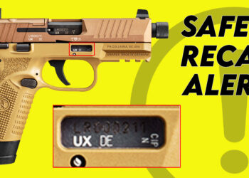 Alert! Another Safety Recall for the FN 502 Tactical .22LR Pistol