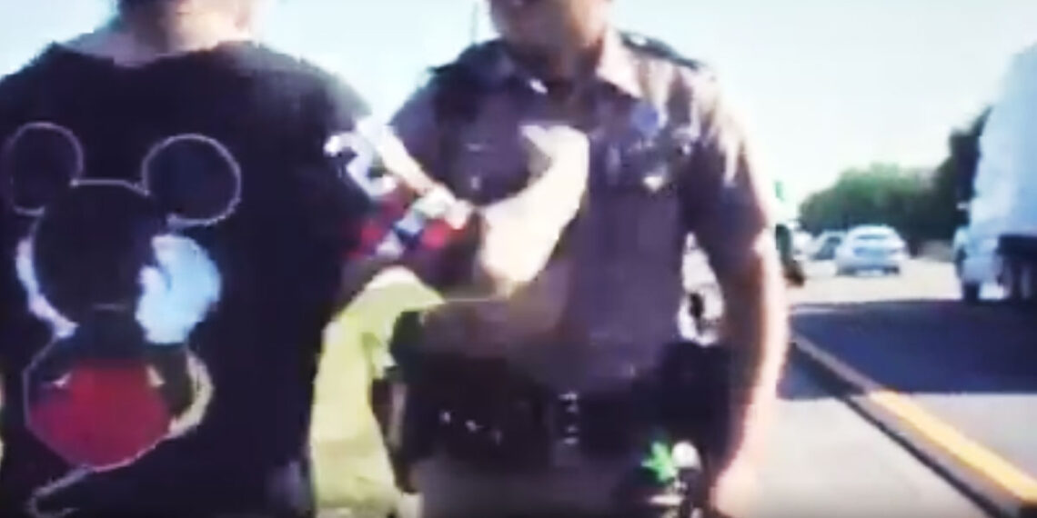 Good Samaritans Help Officer in Fight w/ Man on the Side of the Highway