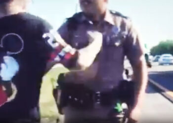 Good Samaritans Help Officer in Fight w/ Man on the Side of the Highway