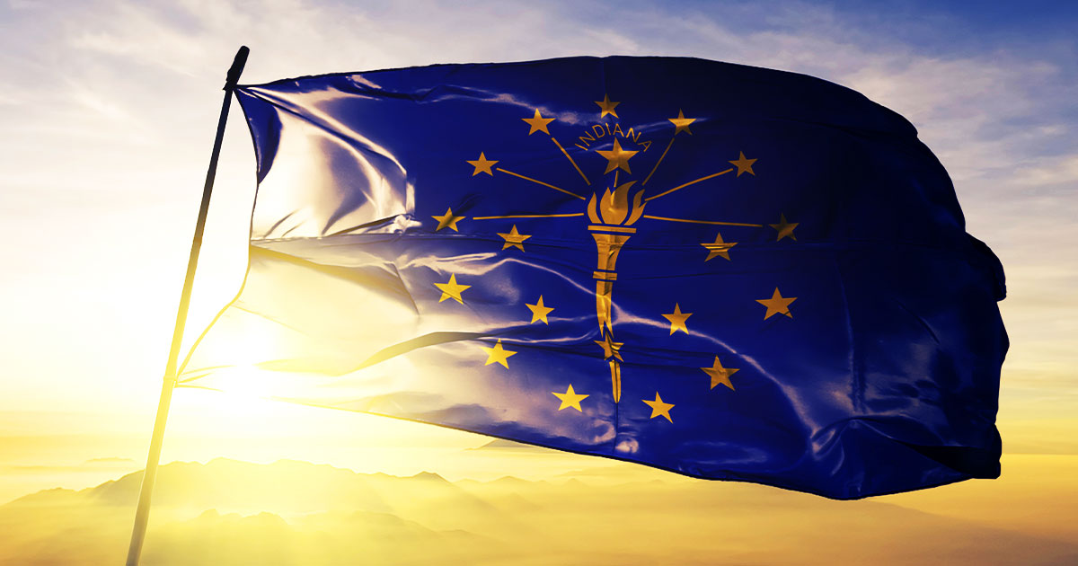 And Another One...Indiana 23rd State to Pass Constitutional Carry!