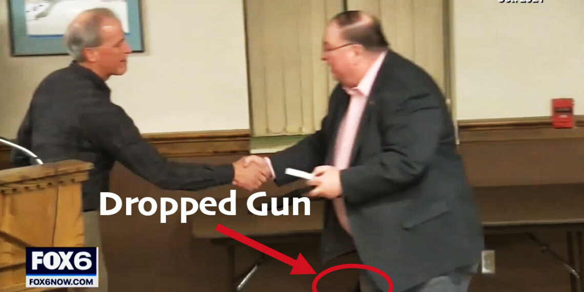 Wisconsin Mayor w/ Expired CCW Drops Gun AGAIN in Restricted Building