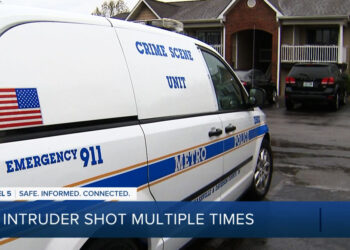 Homeowner Fires 9 Shots at Intruder That Broke In Through Young Son's Room