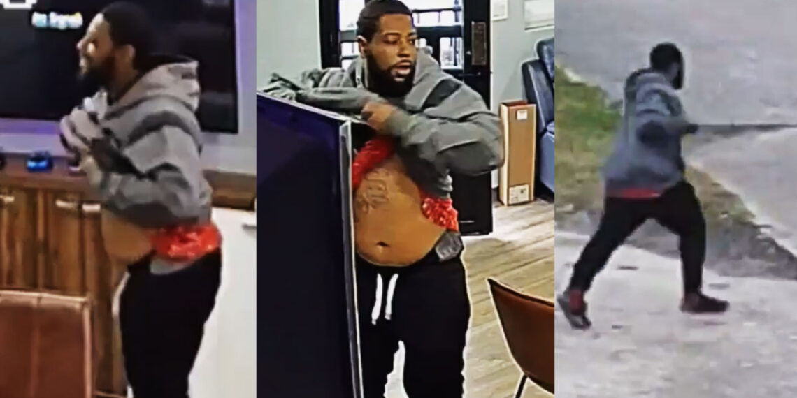Suspect Pulls Gun on Car Dealership Employee, Smiles and Runs Off When Employee Pulls Gun on Him