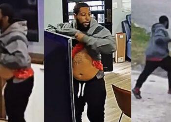 Suspect Pulls Gun on Car Dealership Employee, Smiles and Runs Off When Employee Pulls Gun on Him