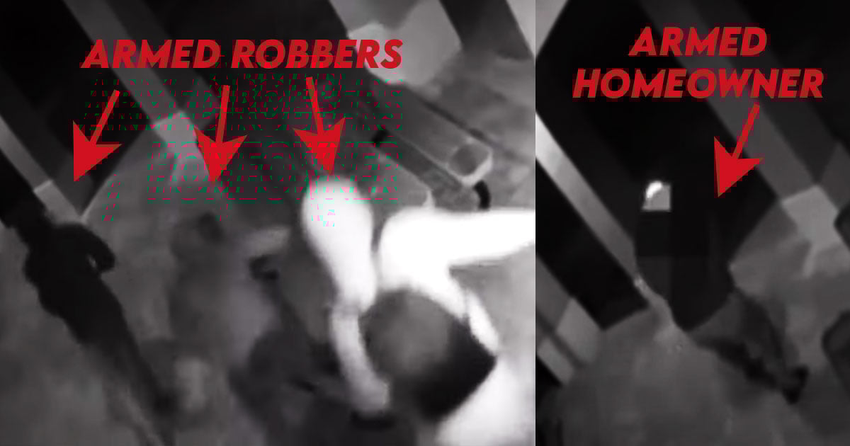 Video Released Showing Homeowner Shooting at 3 Armed Teen Robbers; Hits 1