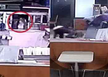 Concealed Carrier Shoots Through Fast Food Drive-Thru Window Hitting Both Armed Robbers