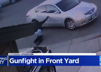 Son Engages w/ Six Armed Robbers Outside Father's Home; Sends 3 to the Hospital