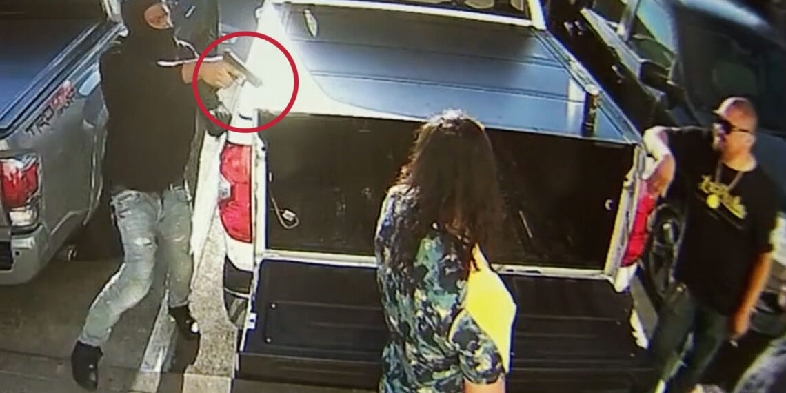 Victim Armed But Not Prepared Caught on Tape