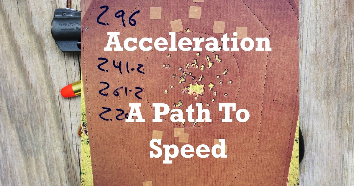 Acceleration A Path To Speed USA Carry
