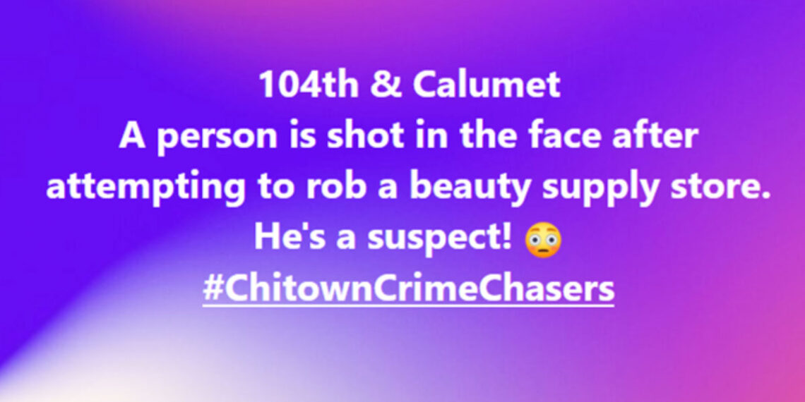 Chicago Beauty Store Robbery Foiled; Suspect Shot in the Chin