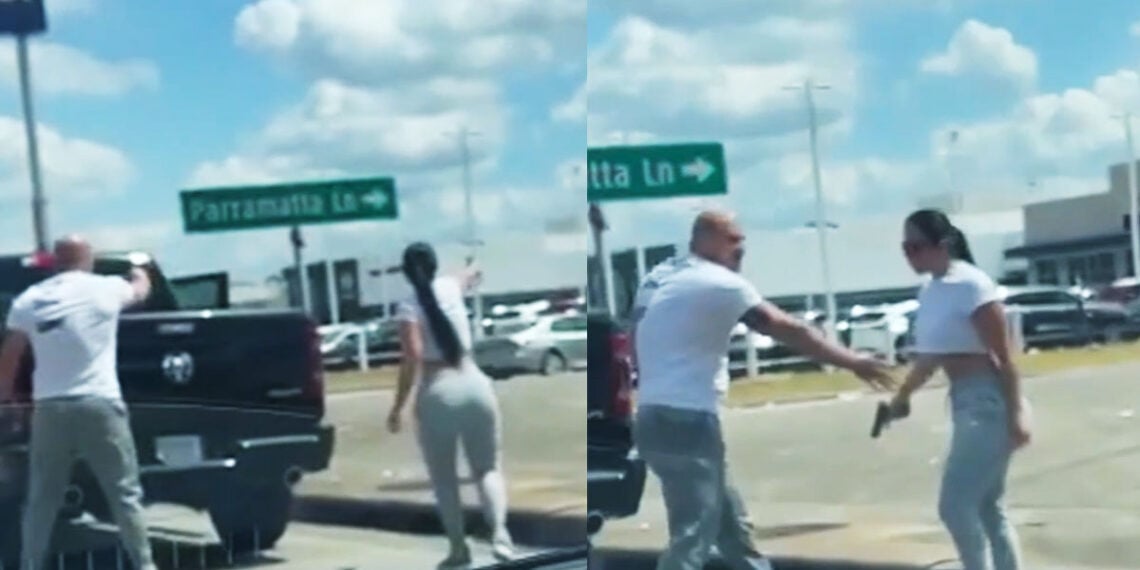 [WATCH] Road Raging Couple Shoots at Victim w/ 2-Year-Old; Both Arrested