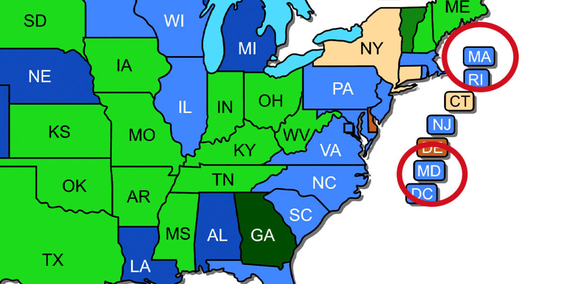 Two More States Go Shall Issue, Removing 'Good Cause' When Applying - Maryland & Massachusetts