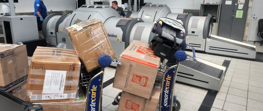 TSA Firearm Baggage Scanner