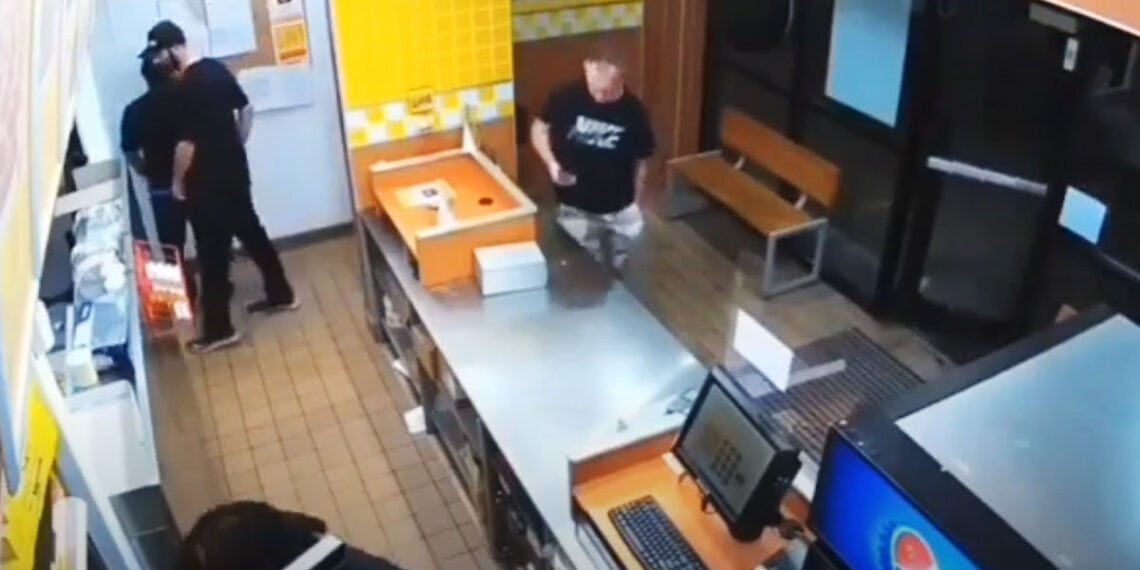 Man Has Negligent Discharge in Pizza Shop, Acts Like It Was the Door Slamming