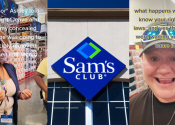 Woman w/ CCW Kicked Out of Sam's Club, Allowed Back in After Calling Corporate