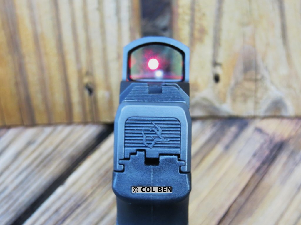 Taurus GX4 XL Riton Micro Pistol Red Dot 2 and Front White Dot Sights