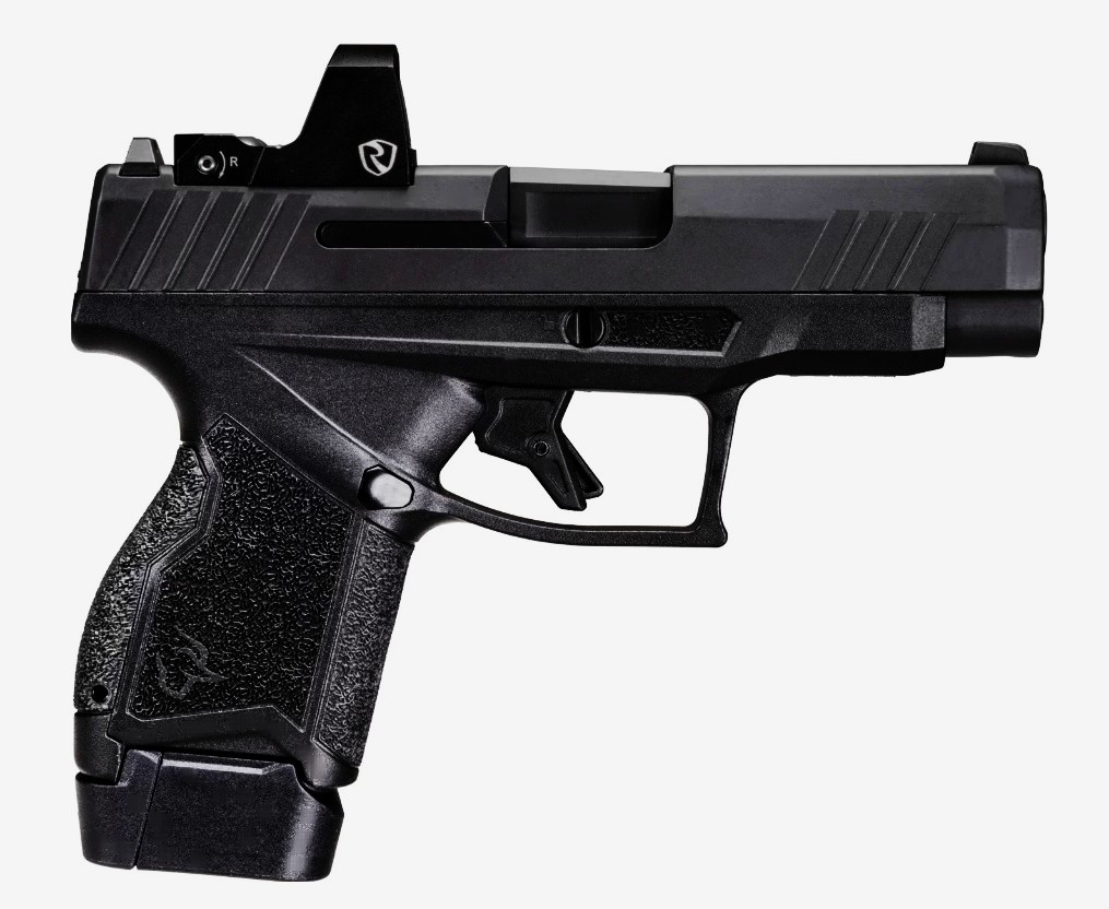 Taurus GX4 XL Long Slide, Serrations, Riton Red Dot, & Stainless Steel Barrel & Guide Rod