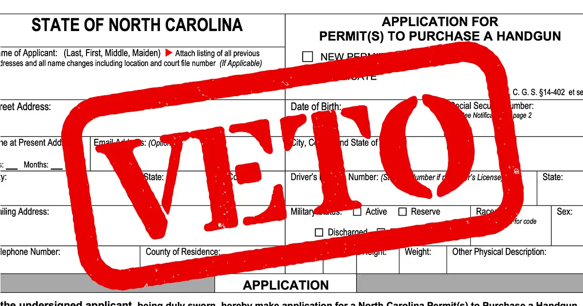 North Carolina Eliminates Permit Requirement for Handgun Purchases
