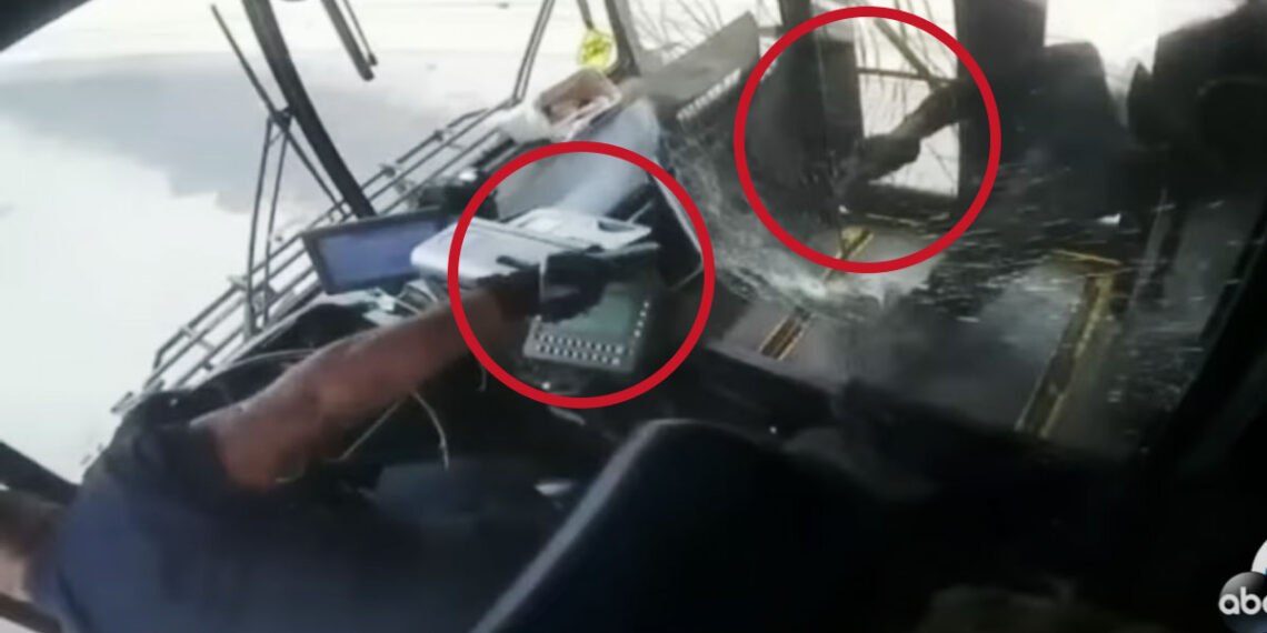 [Watch] Armed Charlotte Bus Driver in Shootout with Passenger