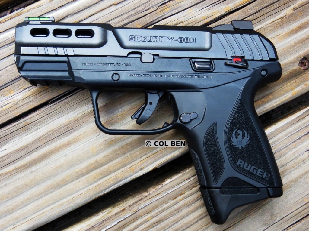 Ruger Security-380 with "Pinkie" Extension for Easy Concealability and Stable Grip with 10 Rounds