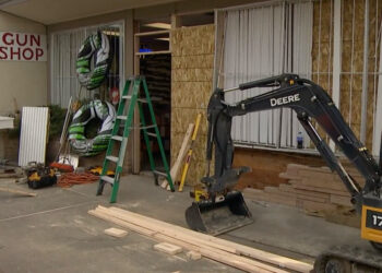 Gun Store Owner Halts Nighttime Smash & Grab from Inside His Store