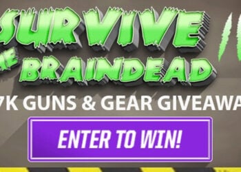 GIVEAWAYSIT’S ALIVE! Survive the Braindead $13K Guns & Gear Giveaway Starts NOW