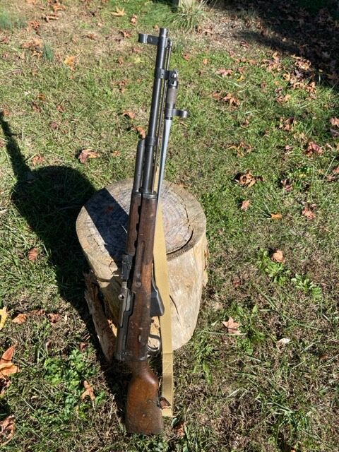 The author's SKS is still a work in progress but shoots great.