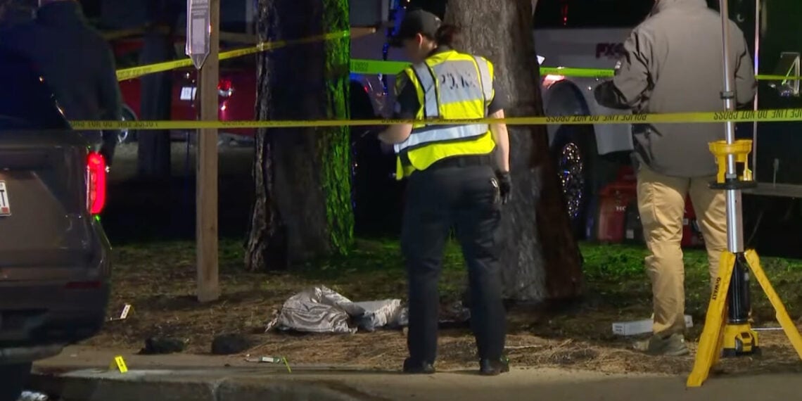 Man With Knife Crosses Traffic, Attacks Food Truck Before Being Shot