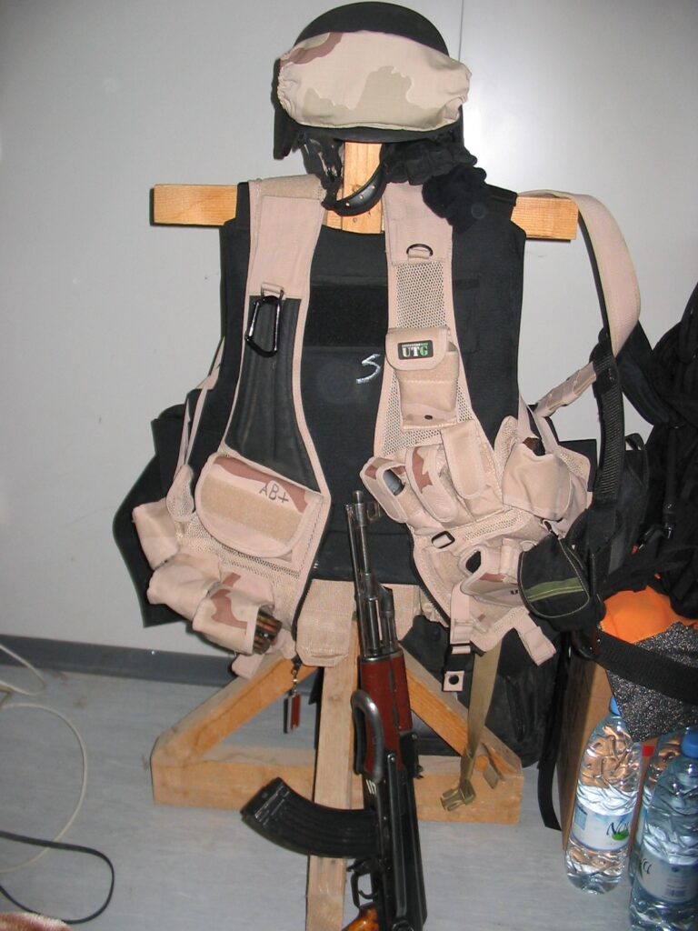 An armor tree allows you to store your armor for quick access.