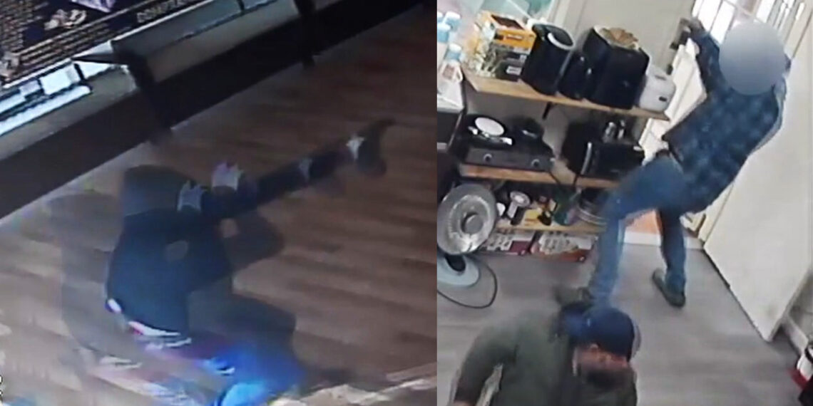 Video Captures Oakland Jewelry Clerk Firing at Armed Robbers in Daring Defense
