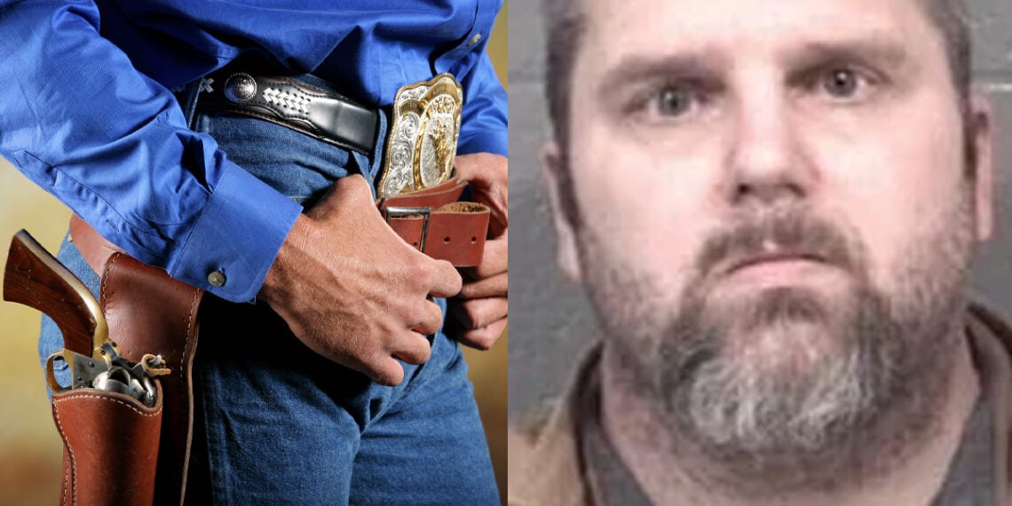 1 of the 2 Revolvers a Man was Open Carrying Falls Out, Causing ND Inside Grocery Store