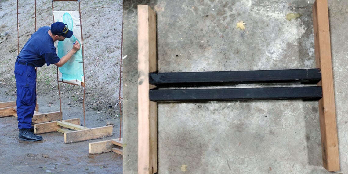 Train On A Budget: DIY Target Stands
