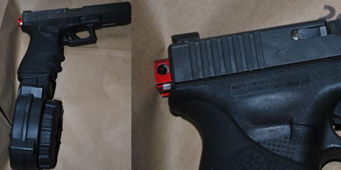 19-Year-Old Arrested with Illegally Modified Glock in Dual Carjacking and Shooting Spree