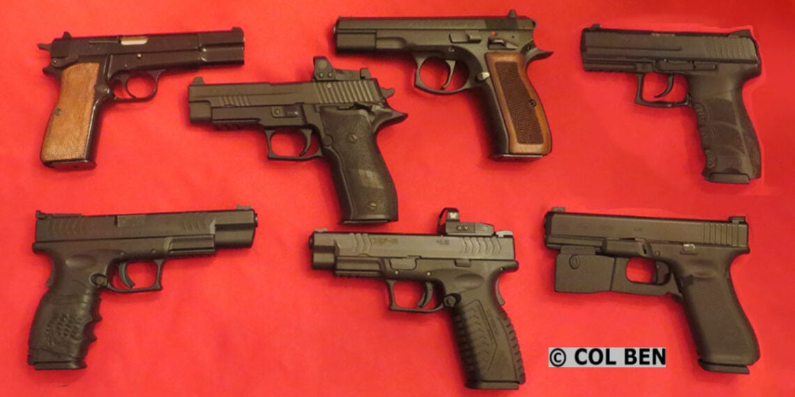 Top 7 Classic 9mm Pistols of All Time
