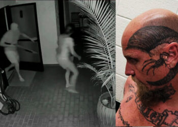 Florida Couple Confronts Tattooed “Devil-Faced” Intruder with Shotgun, Aids in Arrest